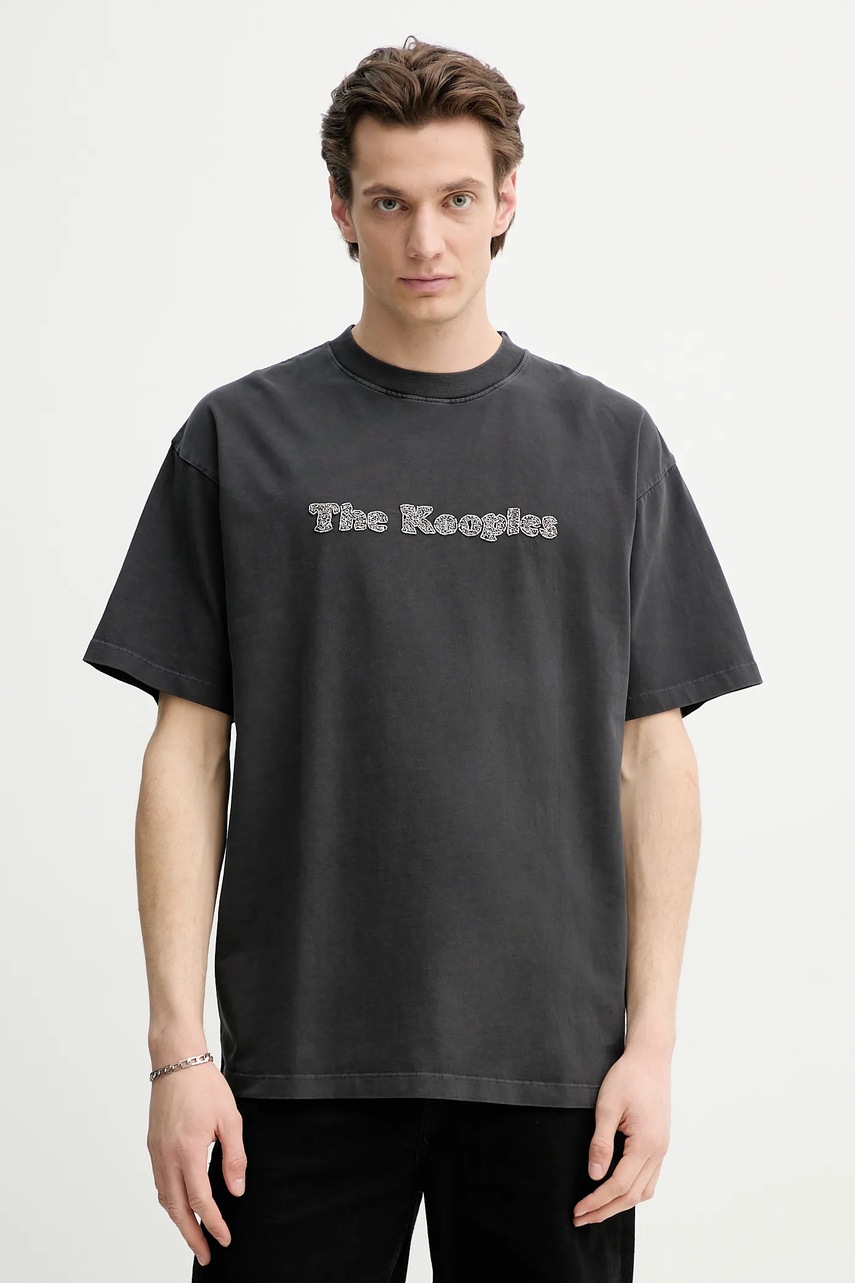 Tricou the kooples din bumbac Tricou the kooples din bumbac