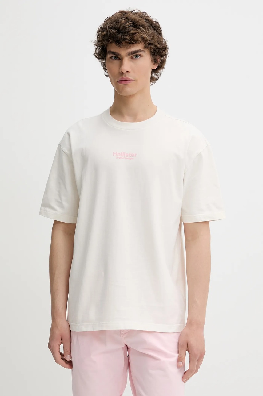 Tricou hollister co. din bumbac Tricou hollister co. din bumbac