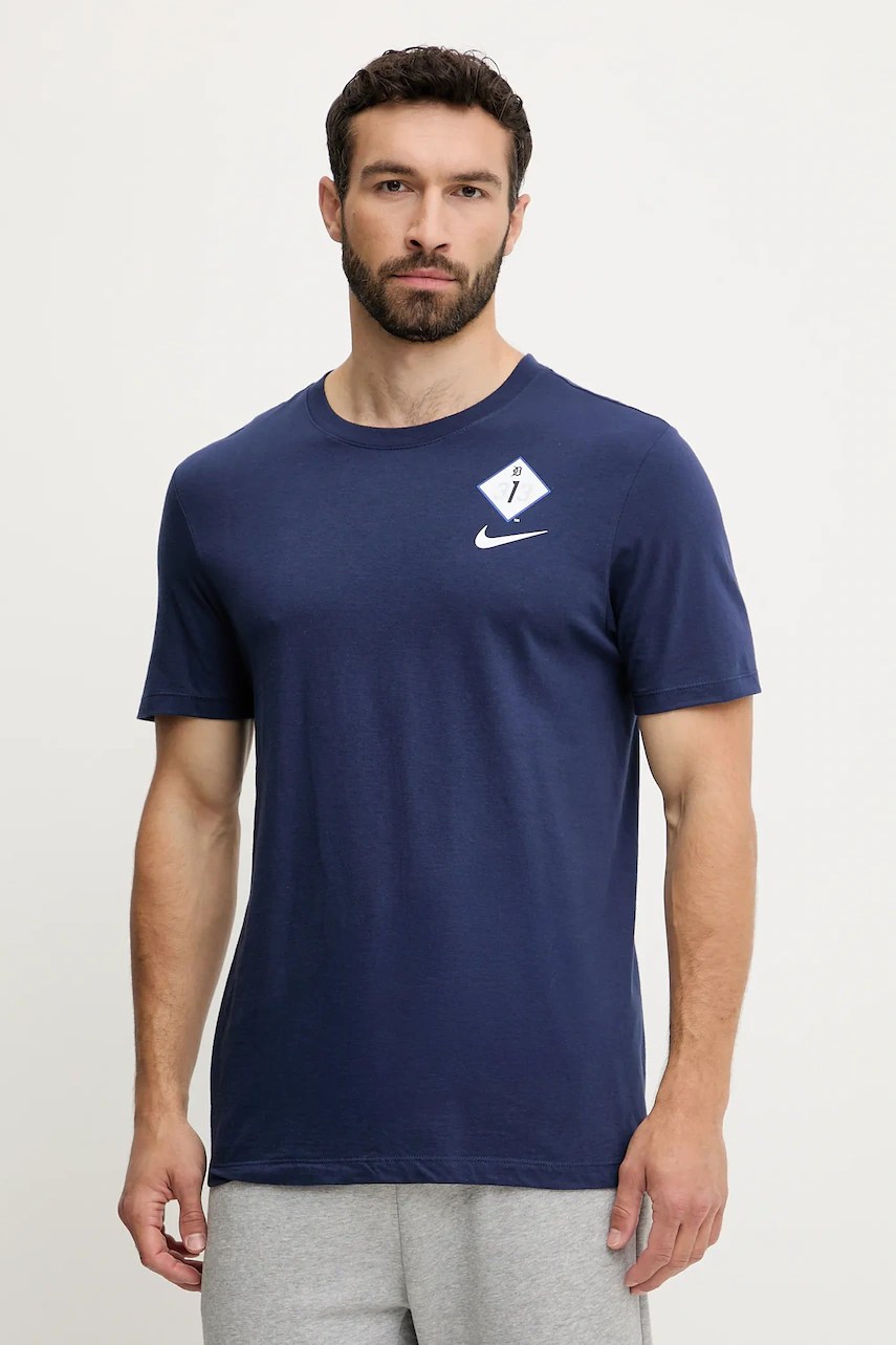 Tricou nike din bumbac Detroit Tigers Tricou nike din bumbac Detroit Tigers