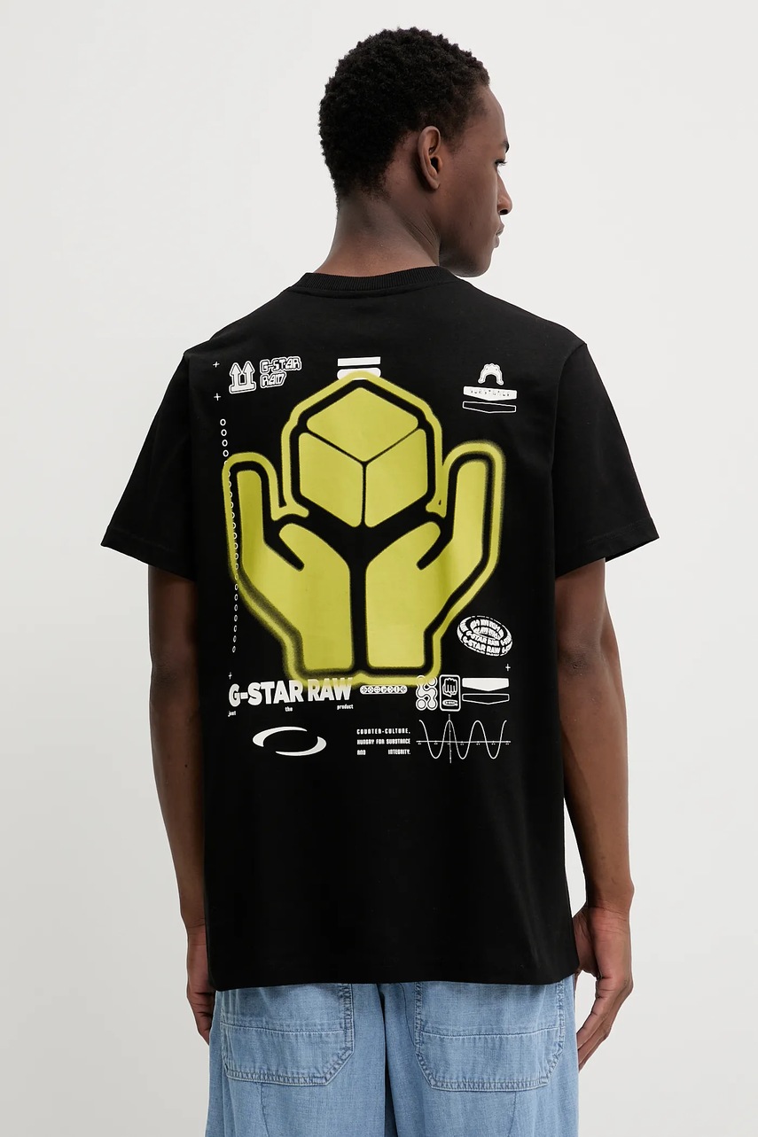 Tricou g-star din bumbac organic Tricou g-star din bumbac organic