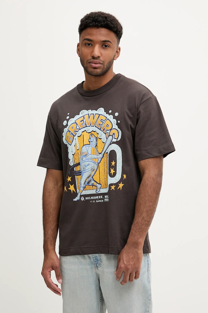 Tricou din bumbac 47 brand BC013TMKBRU643621C9 Tricou din bumbac 47 brand BC013TMKBRU643621C9