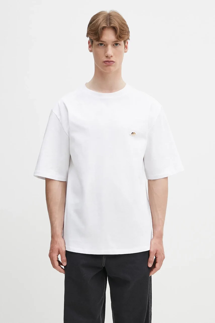 Tricou bărbați fiorucci din bumbac Angel Patch Relaxed Fit Tricou bărbați fiorucci din bumbac Angel Patch Relaxed Fit