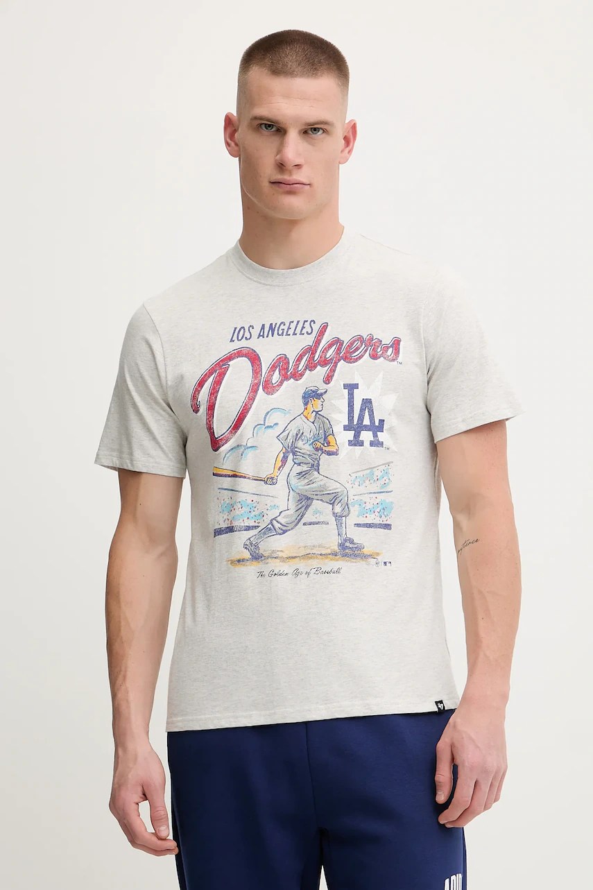 Tricou din bumbac 47 brand MLB Los Angeles Dodgers Tricou din bumbac 47 brand MLB Los Angeles Dodgers