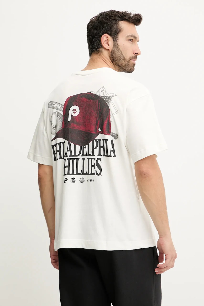 Tricou din bumbac 47 brand MLB Philadelphia Phillies Tricou din bumbac 47 brand MLB Philadelphia Phillies