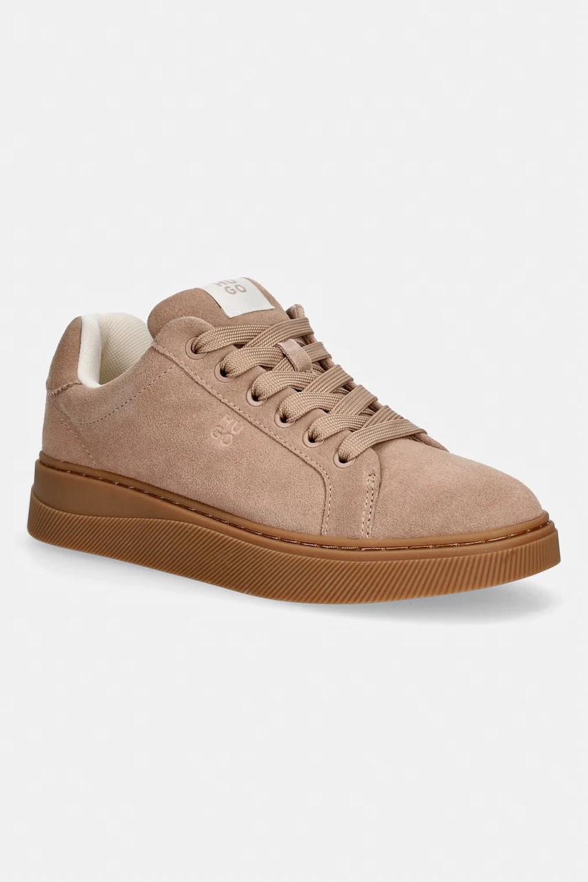 Sneakers HUGO Lyzz din piele întoarsă Sneakers HUGO Lyzz din piele întoarsă