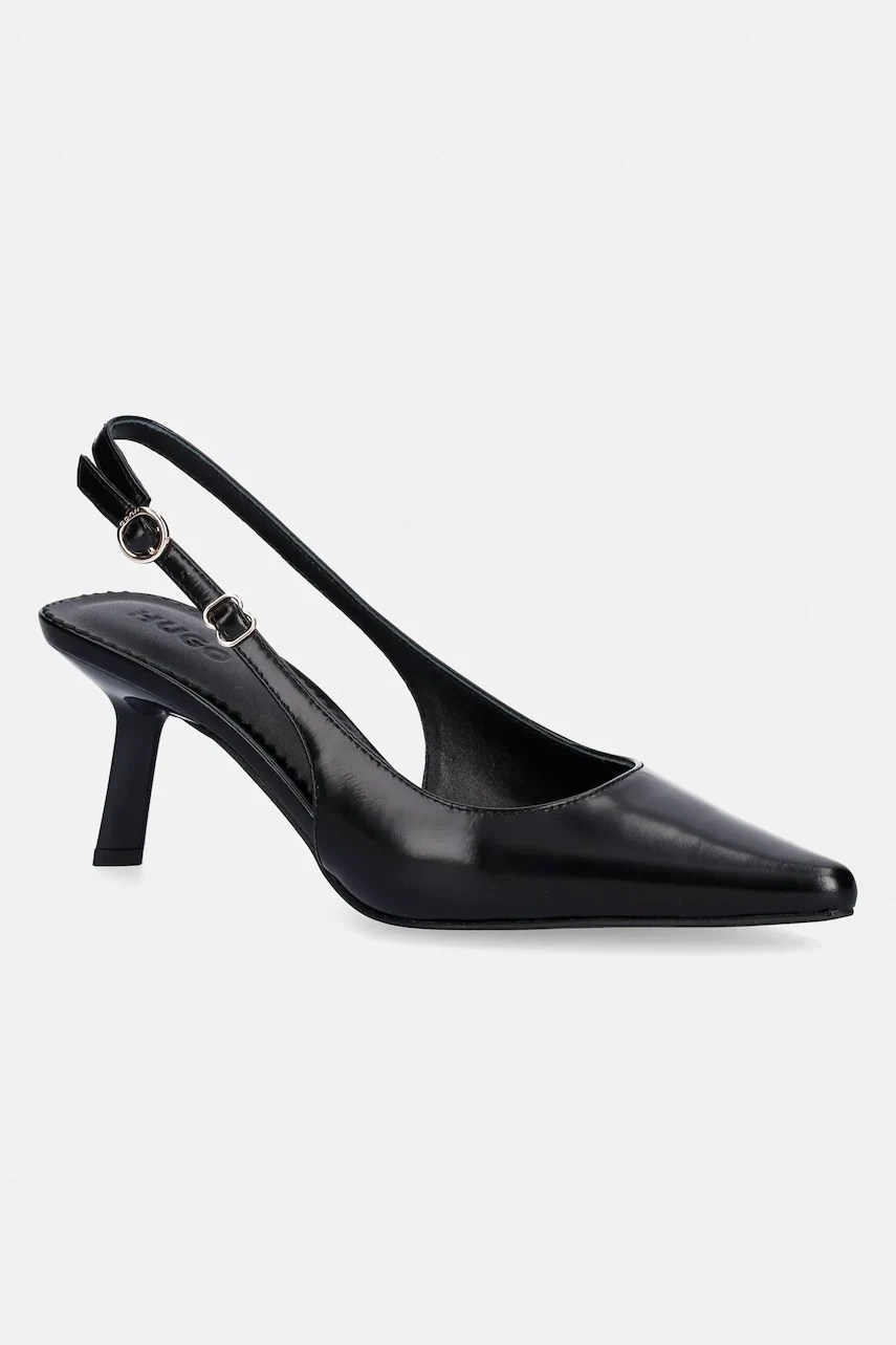 Pantofi cu toc HUGO stil Seleny din piele Pantofi cu toc HUGO stil Seleny din piele