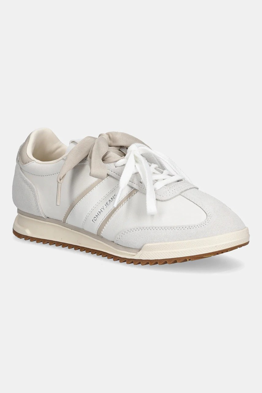 Tommy jeans sneakers din piele TJW LOW PROFILE RUNNER LTHR MIX Tommy jeans sneakers din piele TJW LOW PROFILE RUNNER LTHR MIX
