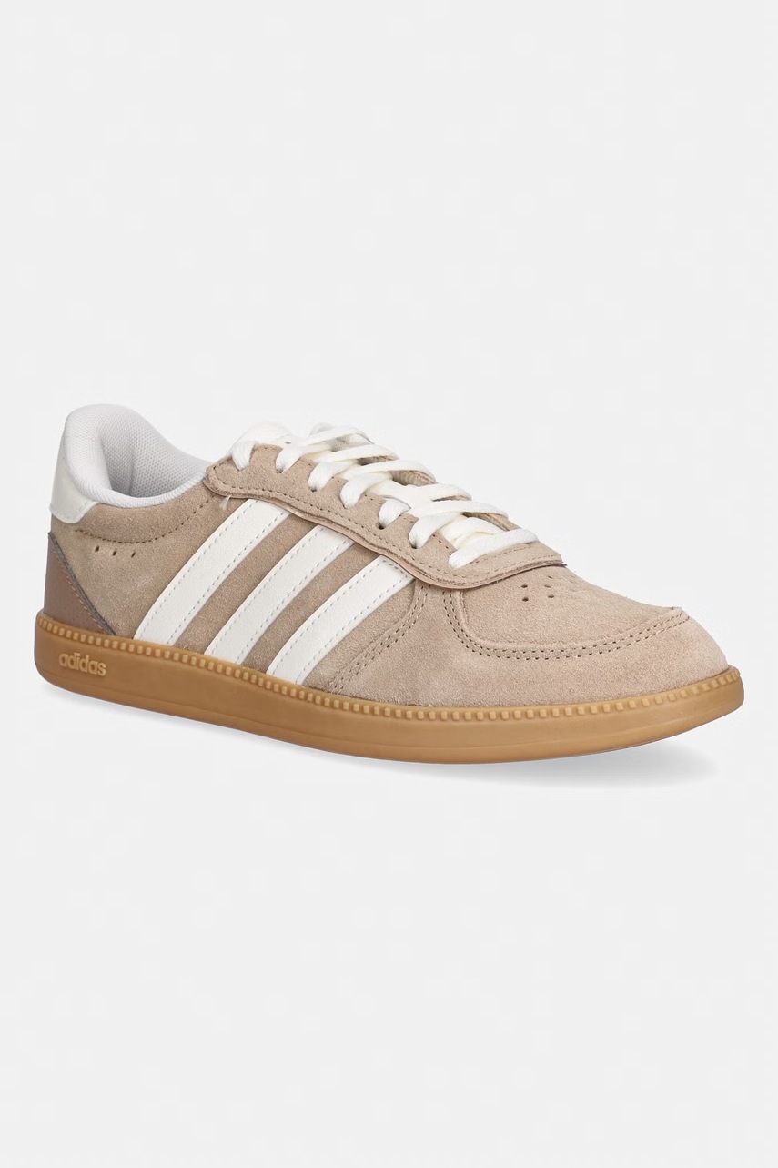 Adidas sneaker din piele întoarsă Breaknet Sleek Adidas sneaker din piele întoarsă Breaknet Sleek