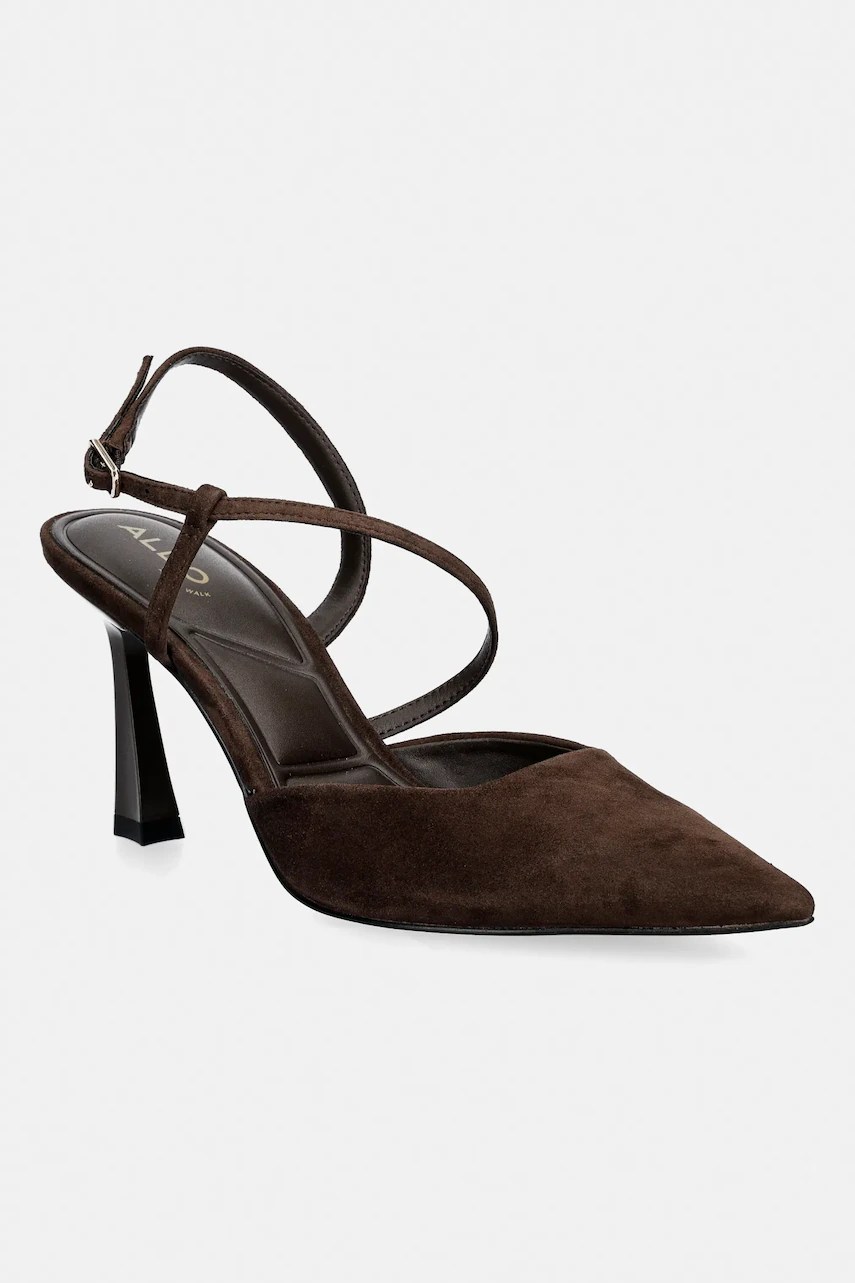 Aldo pantofi cu toc din piele întoarsă JULEZ Aldo pantofi cu toc din piele întoarsă JULEZ