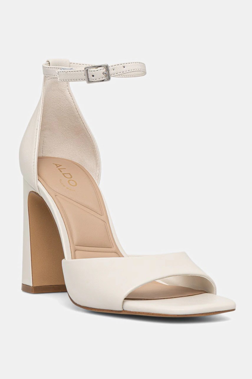 Aldo sandale de piele FLORIANNA cu toc gros Aldo sandale de piele FLORIANNA cu toc gros