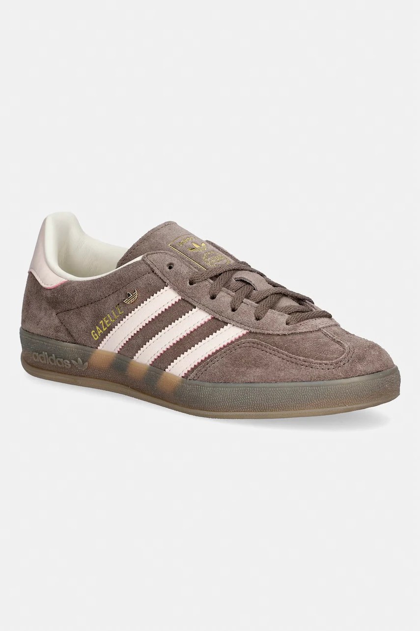 Adidas originals gazelle indoor sneakers pentru femei din piele întoarsă Adidas originals gazelle indoor sneakers pentru femei din piele întoarsă