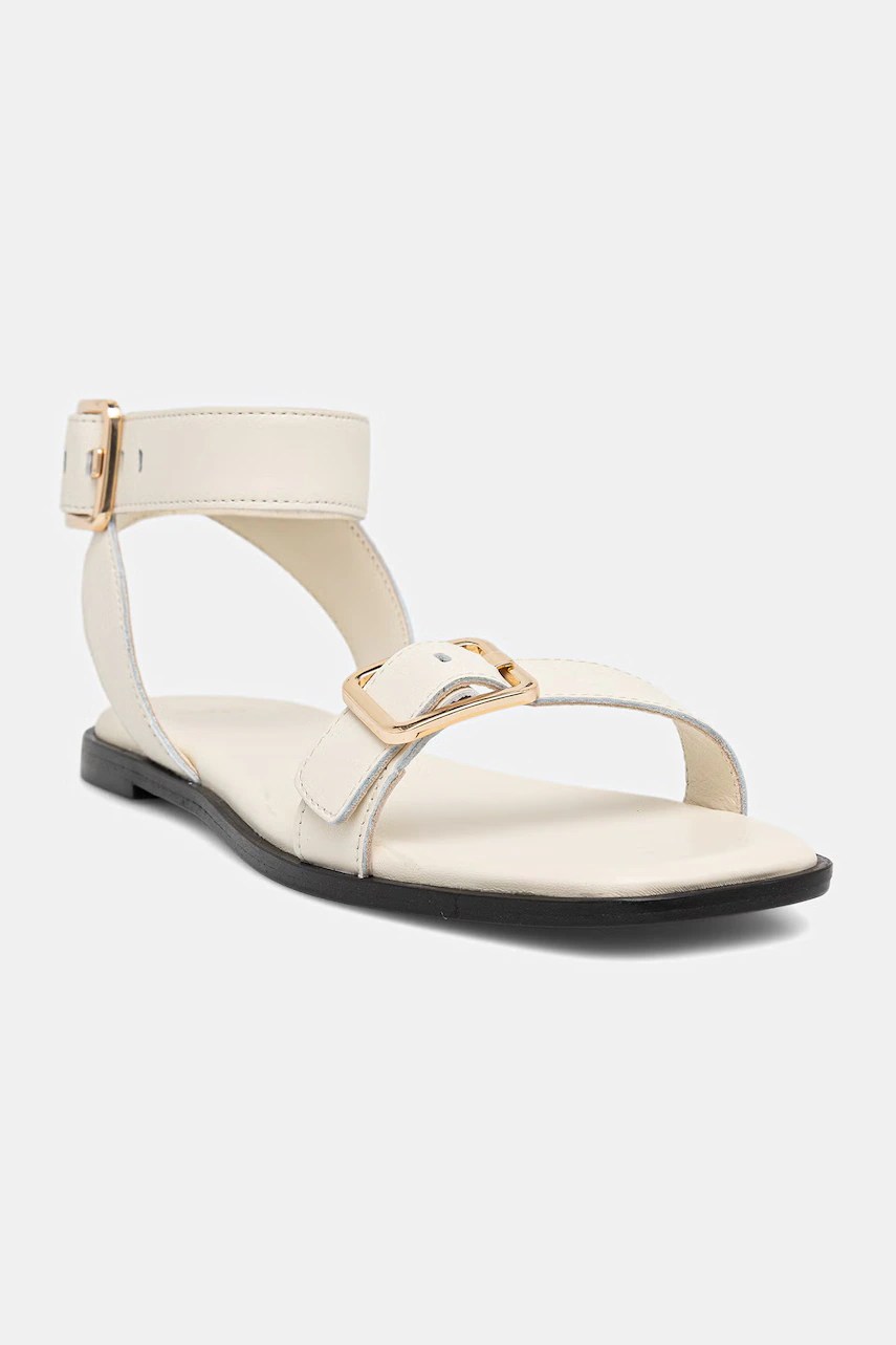 Sandale de damă BOSS Charlize din piele Sandale de damă BOSS Charlize din piele