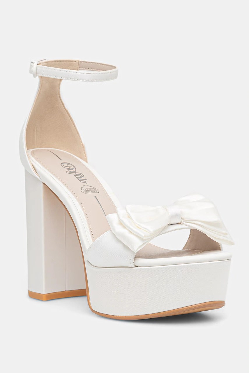 Buffalo sandale cu toc înalt Kya Bow Tb Buffalo sandale cu toc înalt Kya Bow Tb