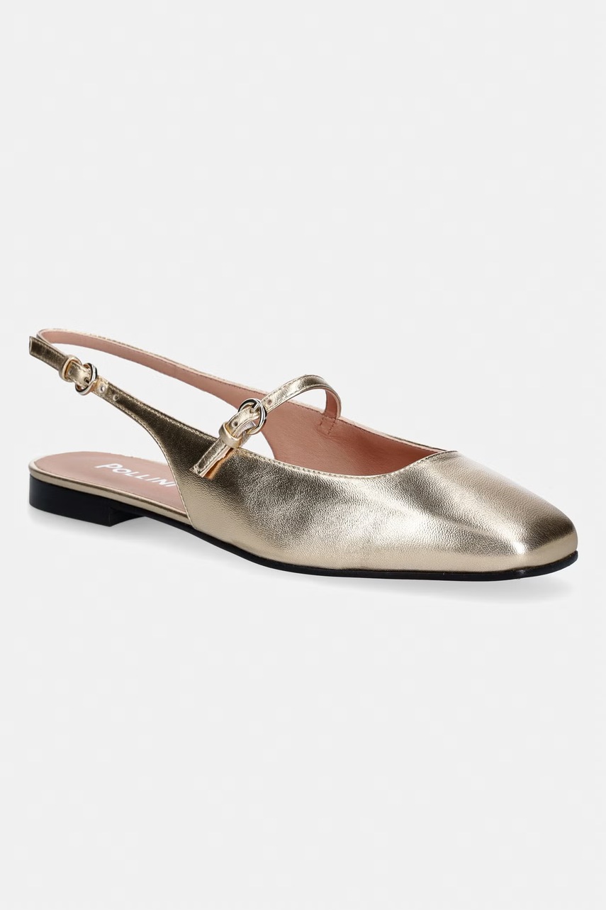 Balerini pollini din piele Balerini pollini din piele