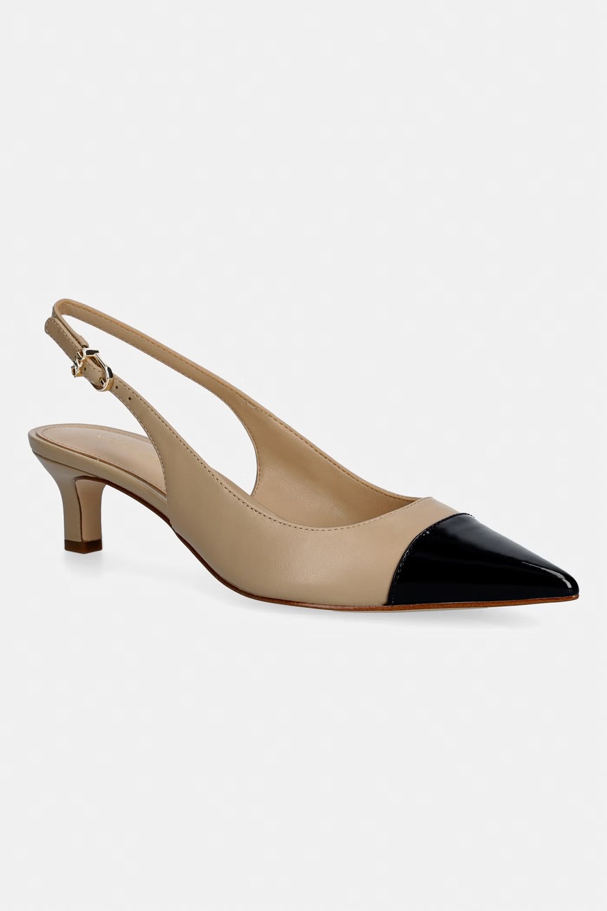 Pantofi cu toc MICHAEL MICHAEL kors Amara Toe Cap Sling Pump Pantofi cu toc MICHAEL MICHAEL kors Amara Toe Cap Sling Pump