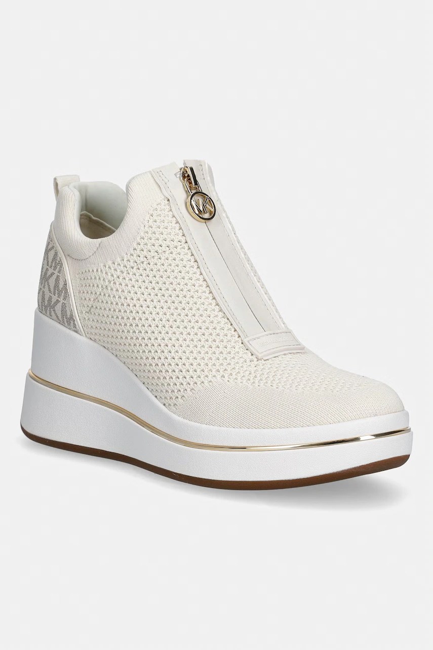 Michael MICHAEL kors pantofi sport Emmy Wedge Zip Slip On Michael MICHAEL kors pantofi sport Emmy Wedge Zip Slip On