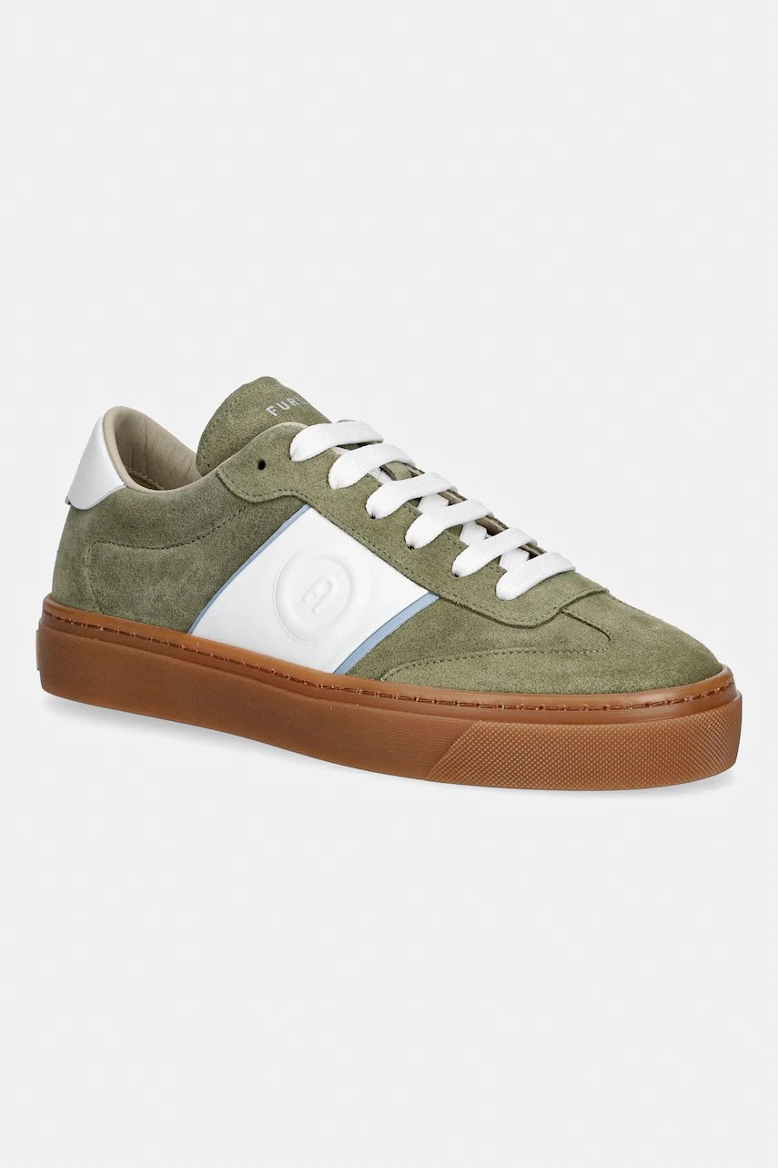 Sneakers furla enjoy pentru femei, din piele întoarsă Sneakers furla enjoy pentru femei, din piele întoarsă