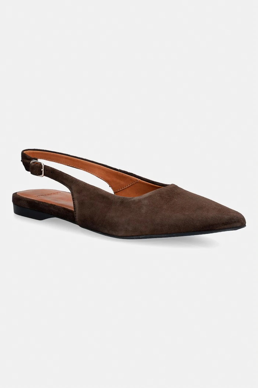 Balerini din piele întoarsă HERMINE de la vagabond shoemakers Balerini din piele întoarsă HERMINE de la vagabond shoemakers