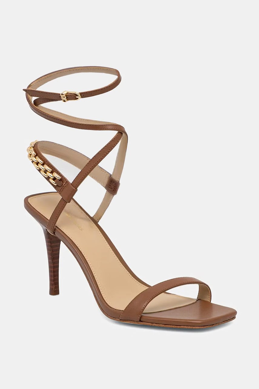 Sandale cu toc cui MICHAEL MICHAEL kors Marcia Heeled Sandal Sandale cu toc cui MICHAEL MICHAEL kors Marcia Heeled Sandal