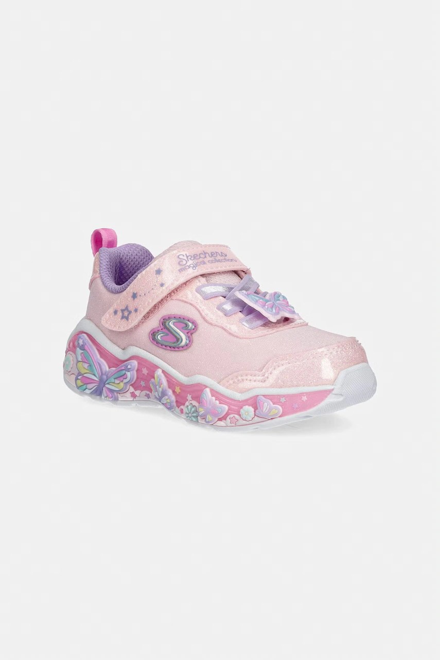 Skechers s LIGHTS LIL BUTTERFLY BLISS sneakers pentru copii Skechers s LIGHTS LIL BUTTERFLY BLISS sneakers pentru copii