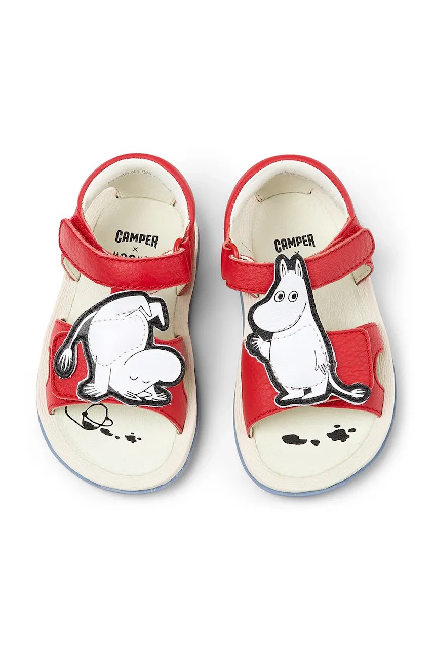 Sandale pentru copii camper din piele TWS FW by Moomin Sandale pentru copii camper din piele TWS FW by Moomin