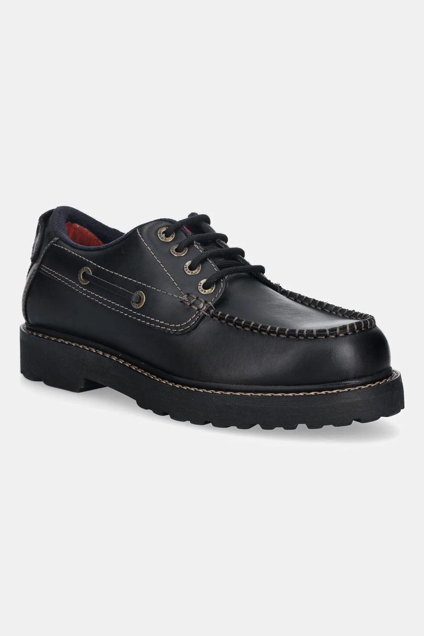 Pantofi de piele tommy jeans ARCHIVE 01 BOAT SHOE LEATHER Pantofi de piele tommy jeans ARCHIVE 01 BOAT SHOE LEATHER