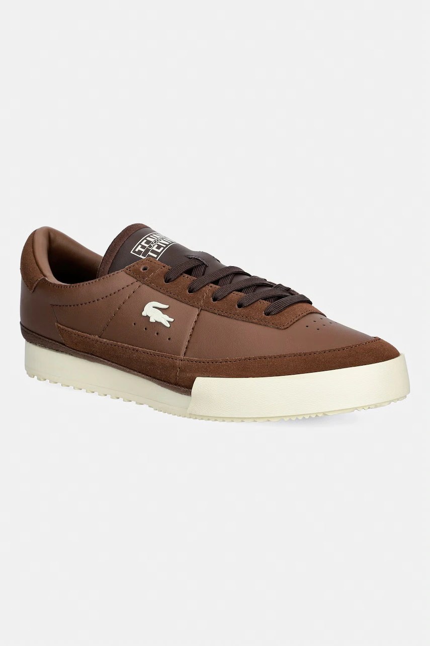 Lacoste sneakers bărbați Aura din piele Lacoste sneakers bărbați Aura din piele