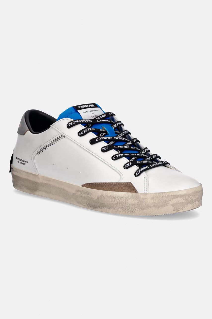 Sneakers bărbați crime london din piele DISTRESSED Sneakers bărbați crime london din piele DISTRESSED
