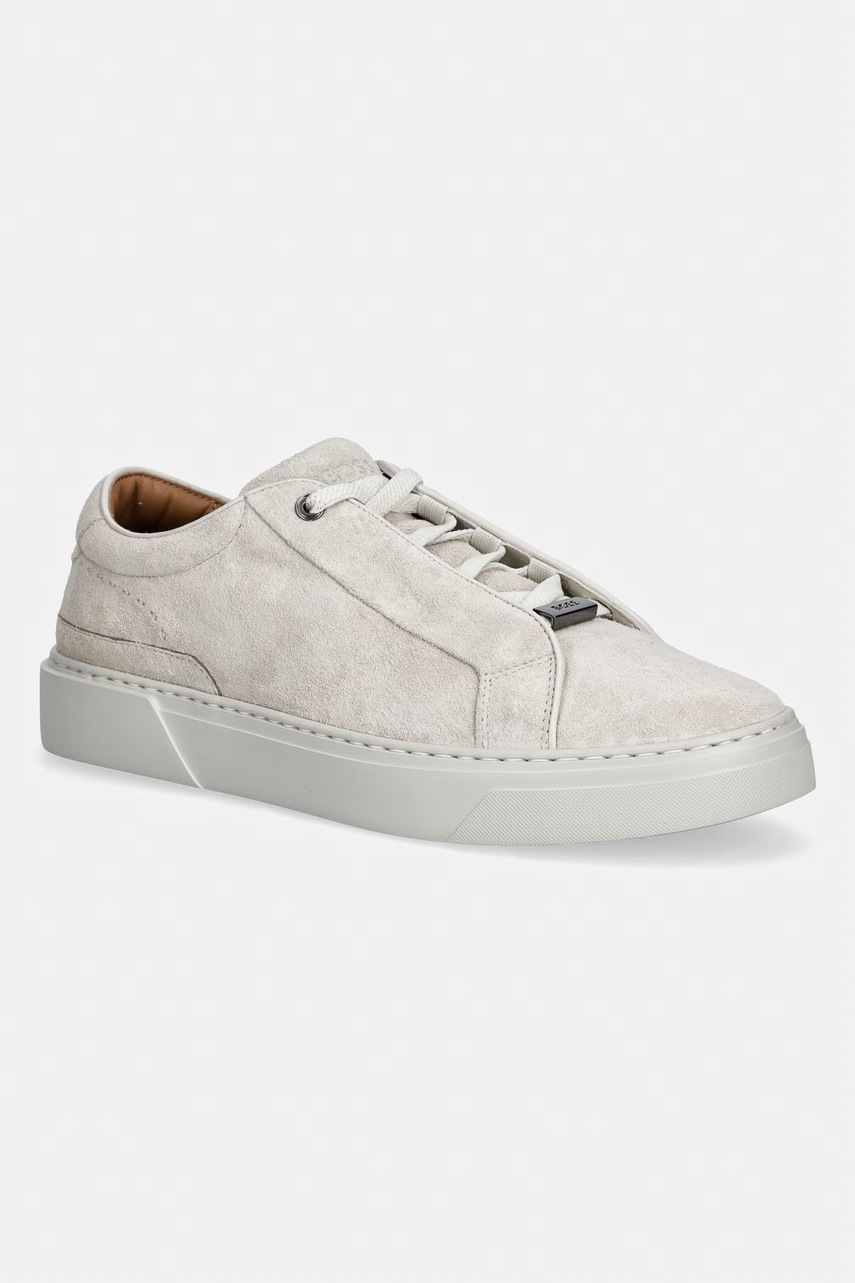 Boss sneakers bărbați din piele întoarsă GaryTenn Boss sneakers bărbați din piele întoarsă GaryTenn
