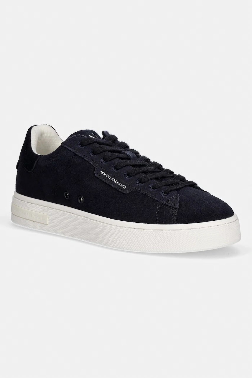 Sneakers bărbați armani exchange din piele întoarsă Sneakers bărbați armani exchange din piele întoarsă