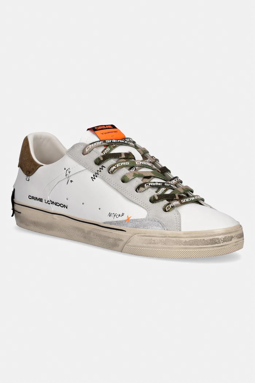 Sneakers crime london DECONSTRUCTED pentru bărbați, din piele naturală Sneakers crime london DECONSTRUCTED pentru bărbați, din piele naturală