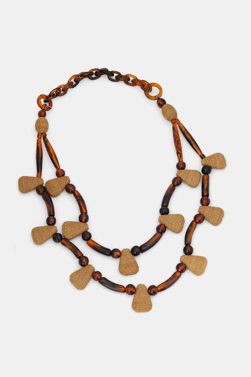 Weekend Max Mara colier pentru femei, din rășină sintetică AFALANGE Weekend Max Mara colier pentru femei, din rășină sintetică AFALANGE