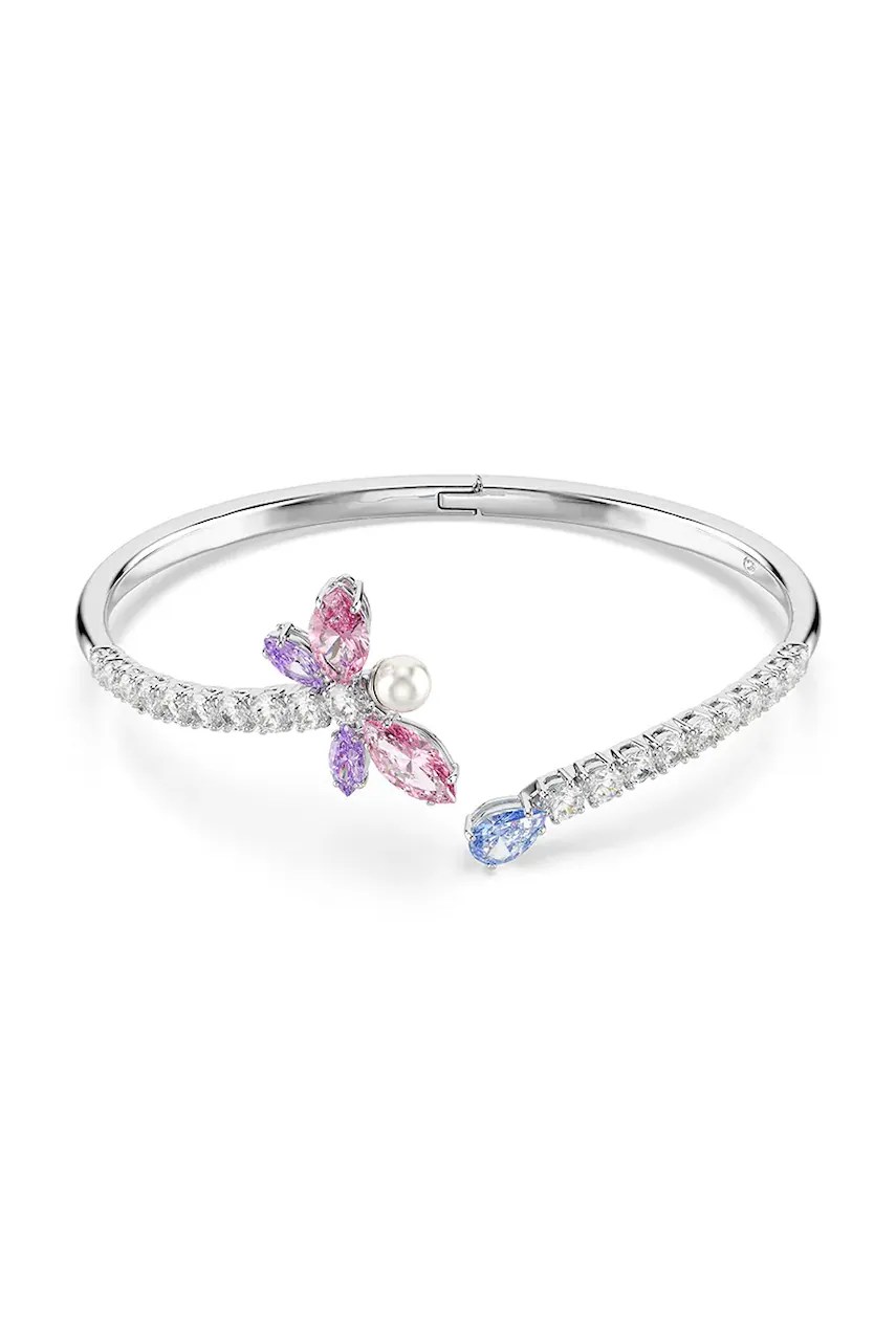 Brățară Swarovski pentru femei, metalică cu zirconiu cubic ariana grande x Swarovski Brățară Swarovski pentru femei, metalică cu zirconiu cubic ariana grande x Swarovski