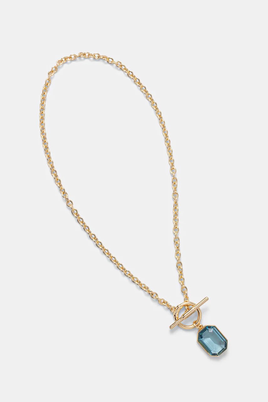 Lauren Ralph Lauren colier cu pandantiv pentru femei. din metal POSEY Lauren Ralph Lauren colier cu pandantiv pentru femei. din metal POSEY