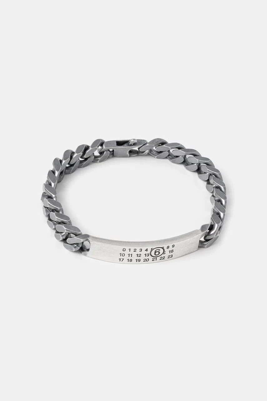 Brățară de damă MM6 maison margiela din alamă Brățară de damă MM6 maison margiela din alamă