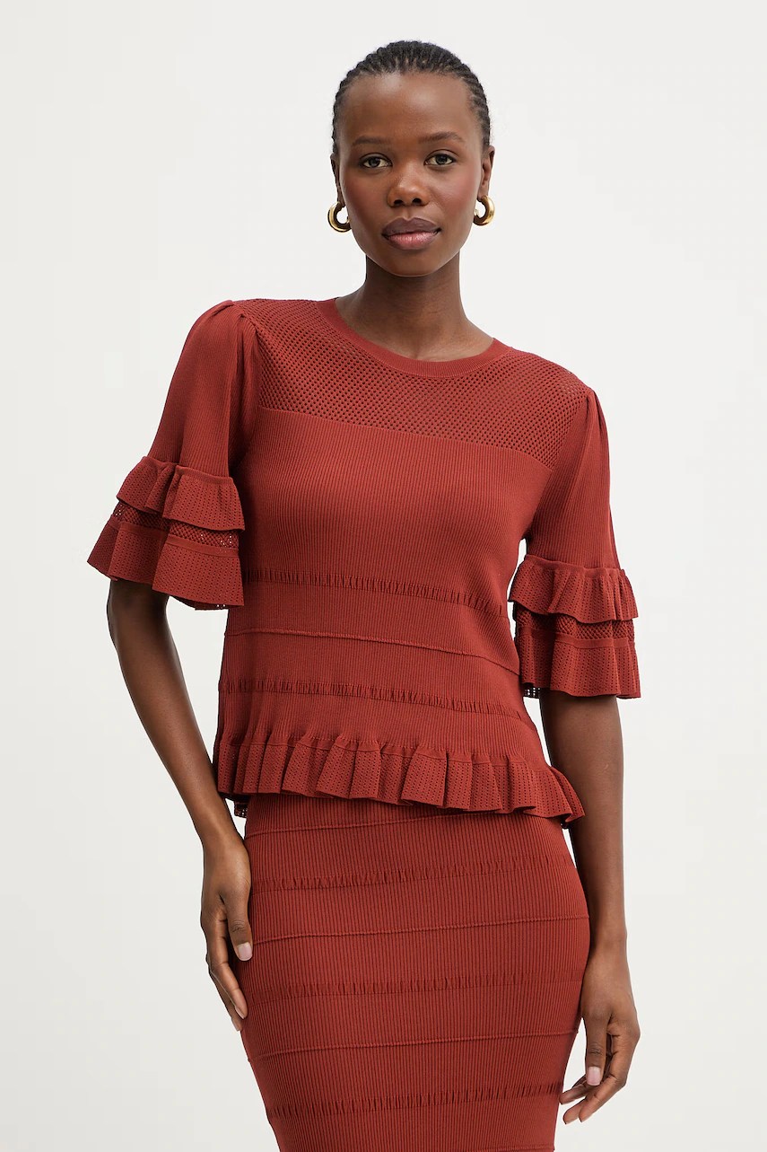 Bluza twinset pentru femei, din vâscoză Bluza twinset pentru femei, din vâscoză