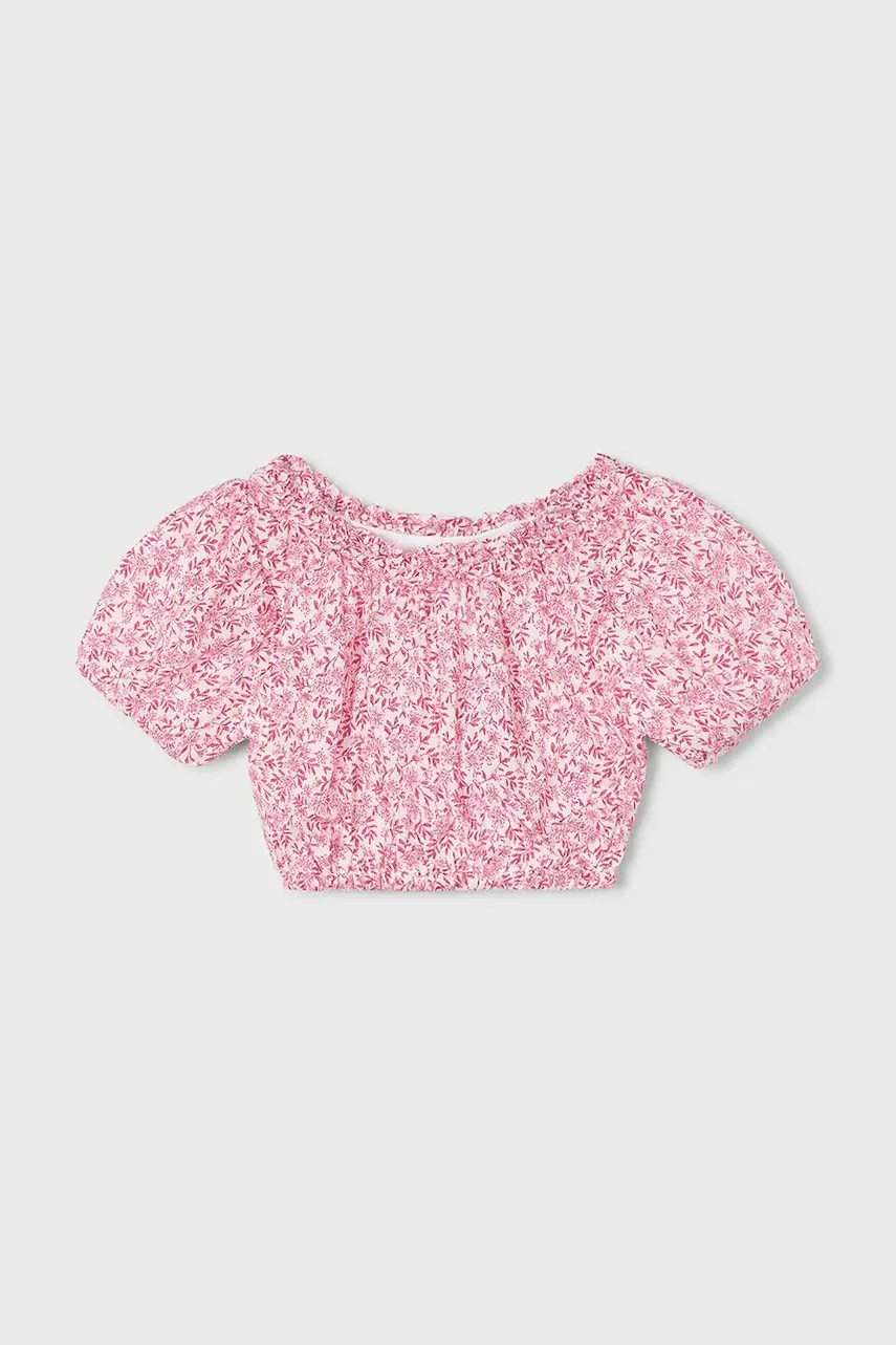 Bluza mayoral din bumbac pentru copii Bluza mayoral din bumbac pentru copii