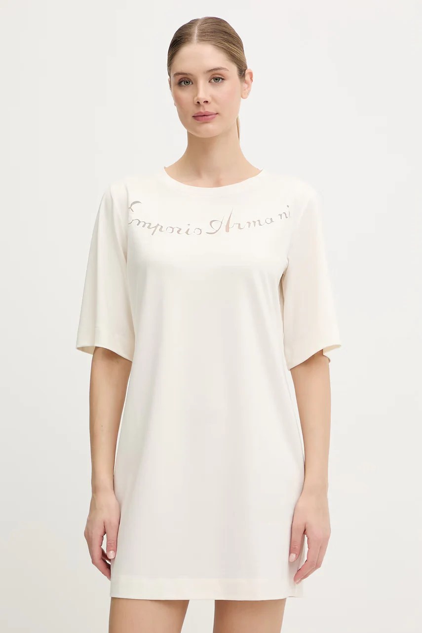 Rochie emporio armani underwear din vâscoză Rochie emporio armani underwear din vâscoză