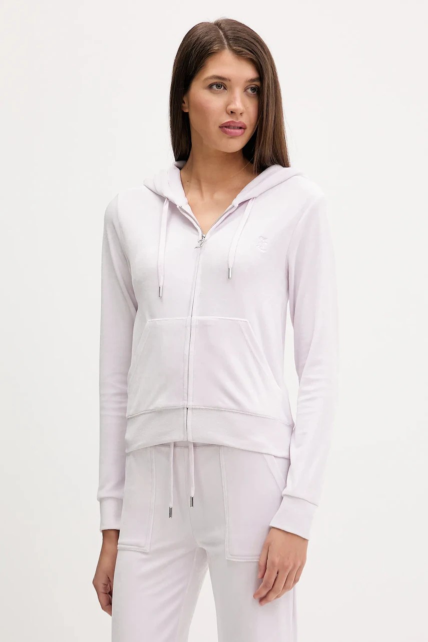 Bluză din velur juicy couture – stil și confort Bluză din velur juicy couture - stil și confort