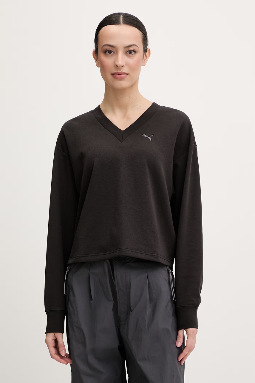 Hanorac puma pentru femei din bumbac Essentials Elevated Hanorac puma pentru femei din bumbac Essentials Elevated