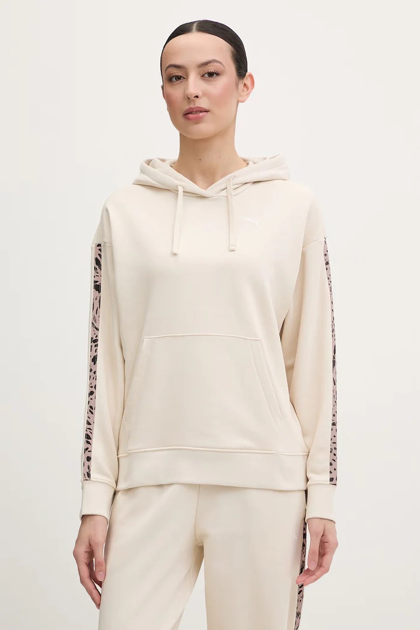 Hanorac cu glugă puma pentru femei, din bumbac Essentials Graphic Animal Hanorac cu glugă puma pentru femei, din bumbac Essentials Graphic Animal