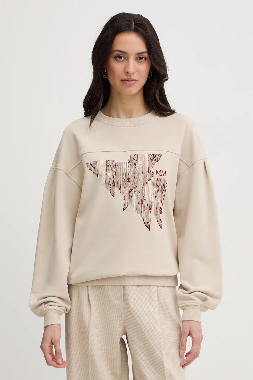 Hanorac pentru femei MM by max mara, din bumbac EUFORICO Hanorac pentru femei MM by max mara, din bumbac EUFORICO