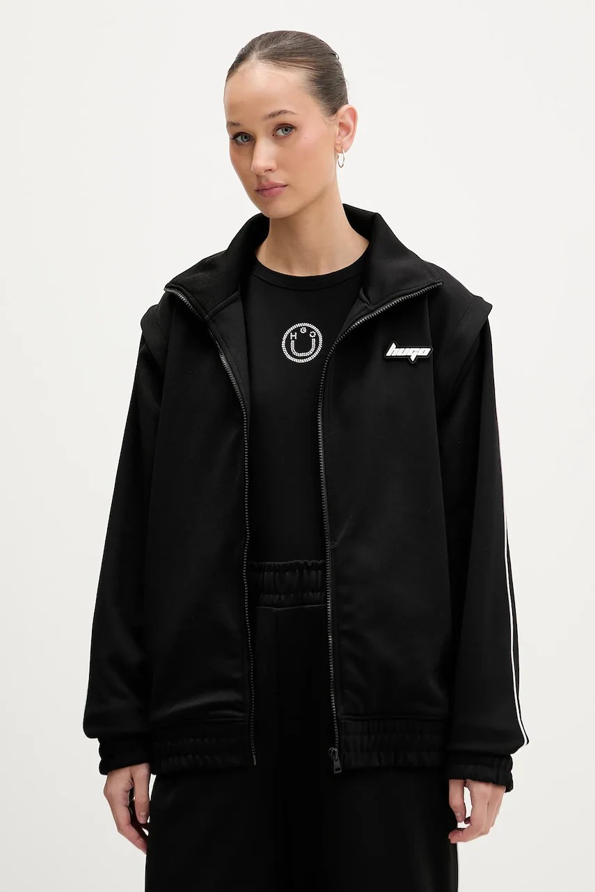 Bluză hugo blue dateam_b cu mâneci detașabile Bluză hugo blue dateam_b cu mâneci detașabile