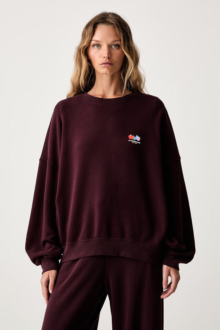Hanorac pentru femei din bumbac – American Vintage Hanorac pentru femei din bumbac – American Vintage