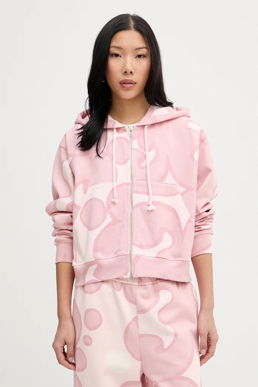 Hanorac marimekko cu glugă pentru femei din bumbac Hanorac marimekko cu glugă pentru femei din bumbac