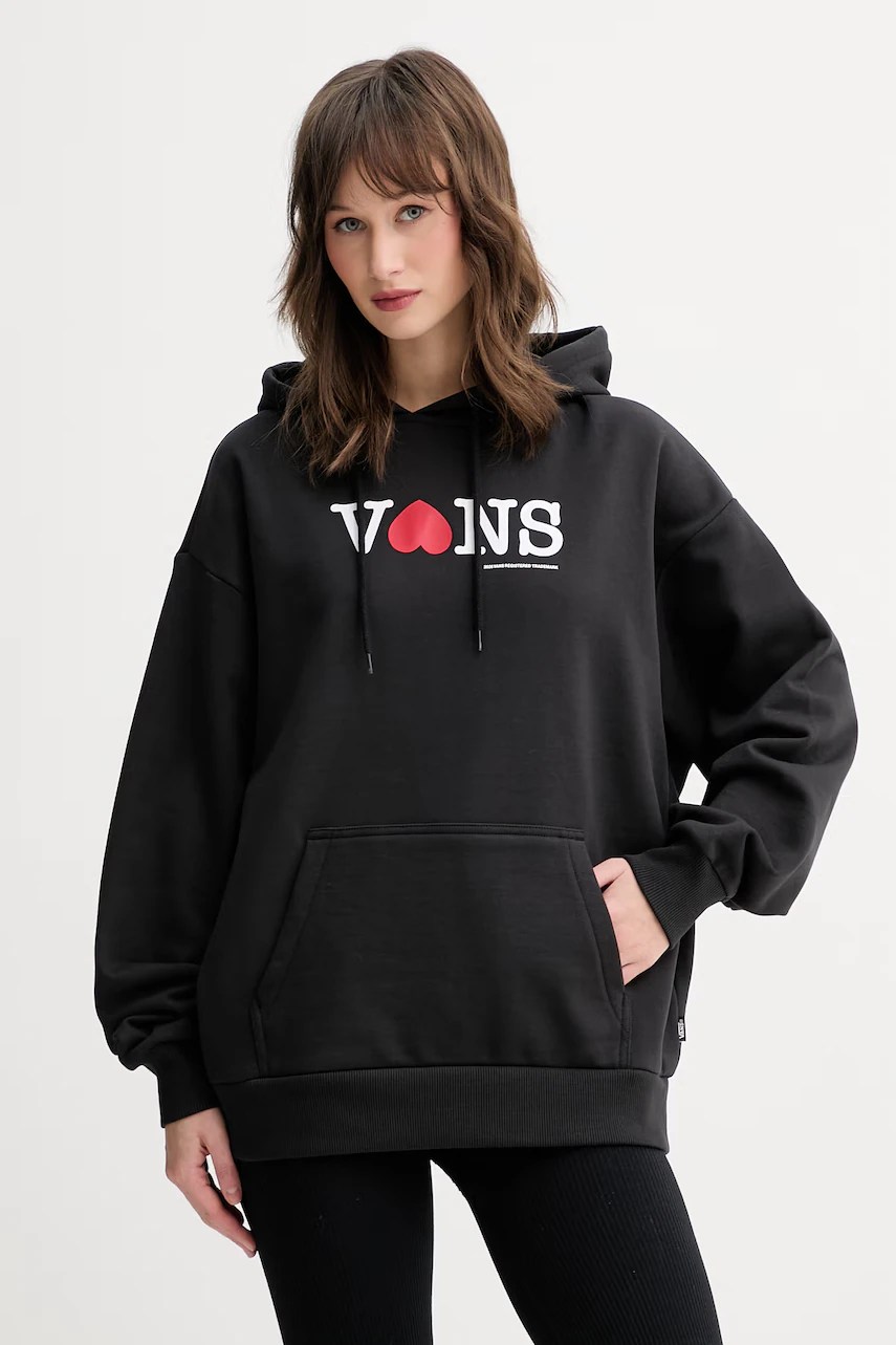 Hanorac vans cu glugă pentru femei din bumbac Hanorac vans cu glugă pentru femei din bumbac