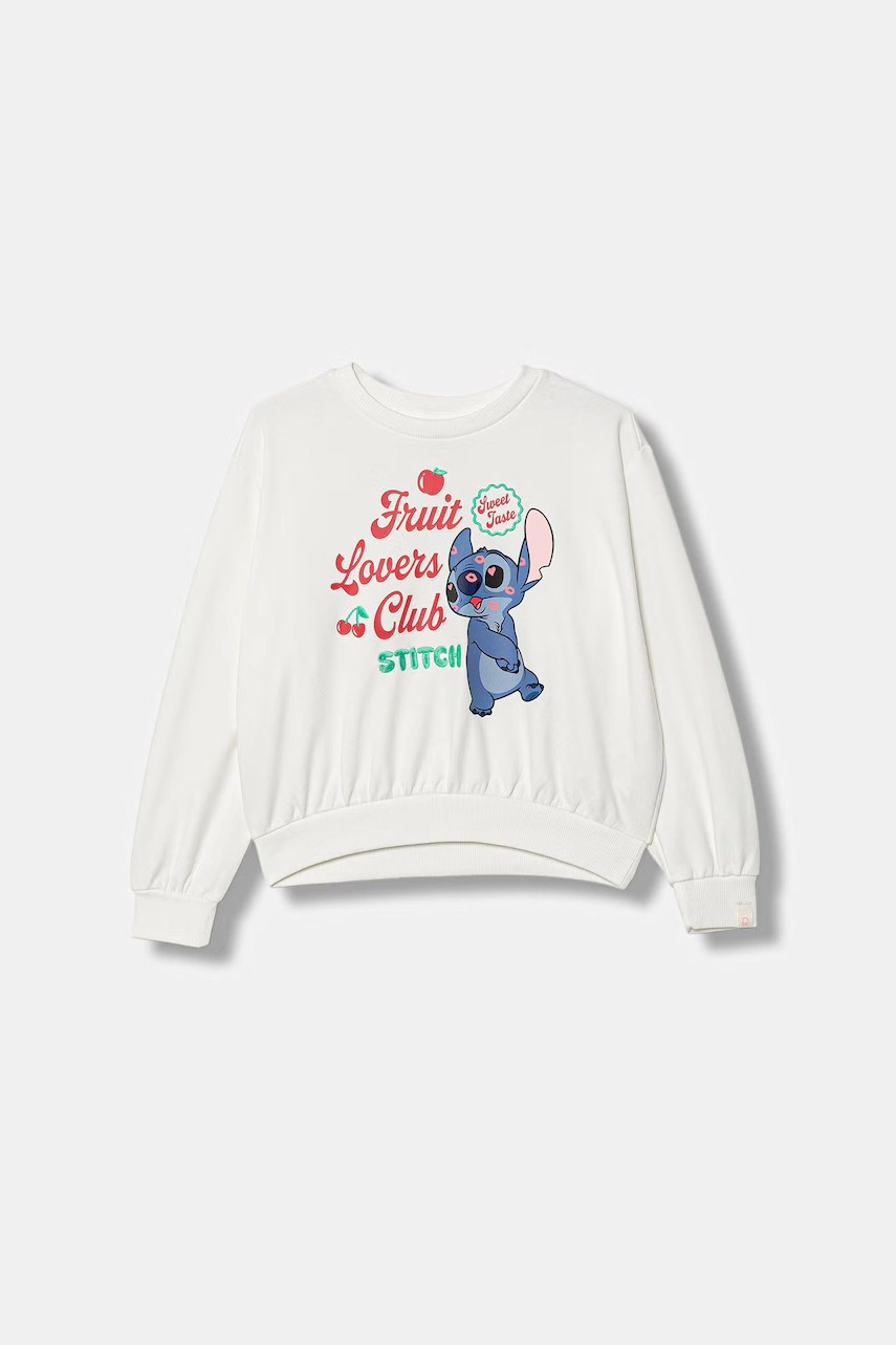 Hanorac pentru copii united colors of benetton din amestec de bumbac Hanorac pentru copii united colors of benetton din amestec de bumbac