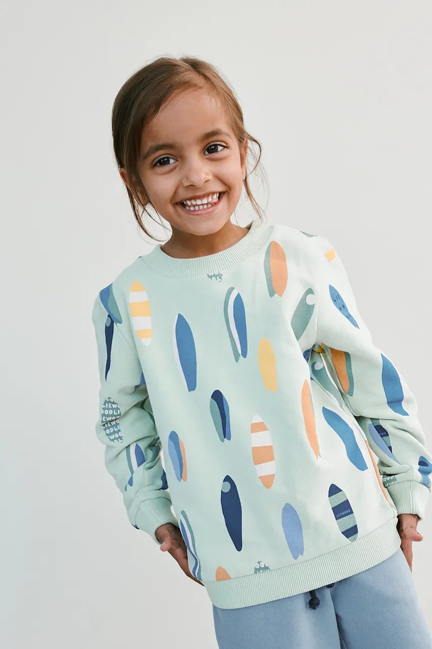 Hanorac pentru copii liewood Thora imprimat Hanorac pentru copii liewood Thora imprimat