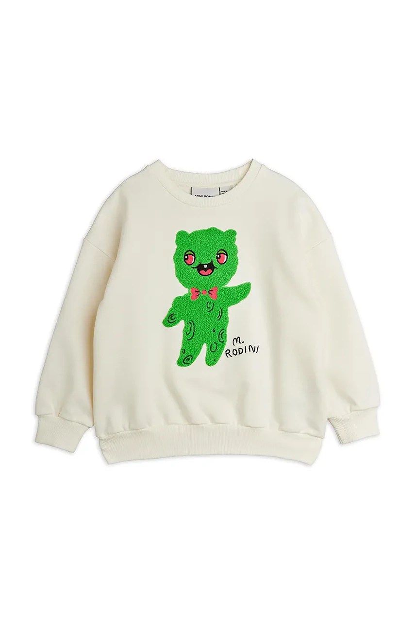 Hanorac de bumbac mini rodini pentru copii Alien Hanorac de bumbac mini rodini pentru copii Alien