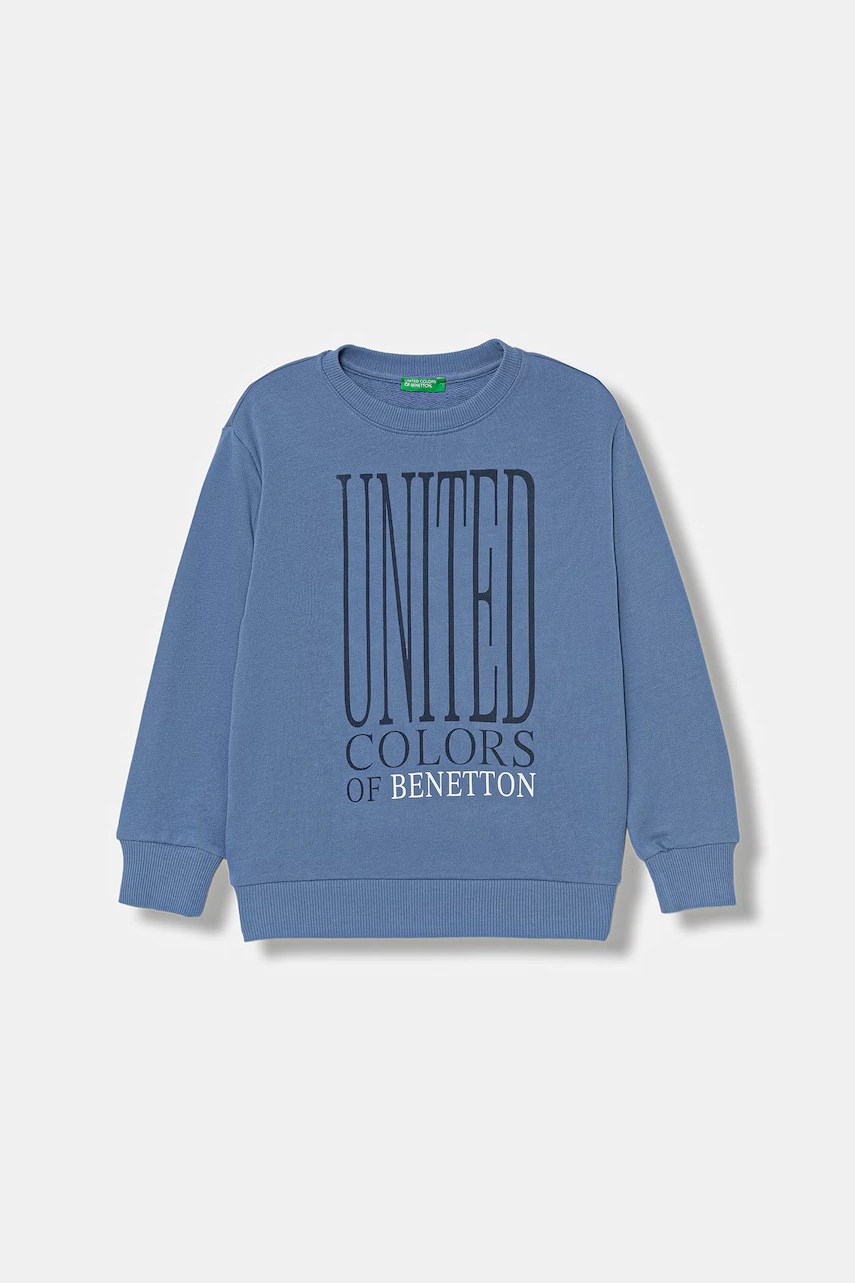 Hanorac pentru copii united colors of benetton, din bumbac Hanorac pentru copii united colors of benetton, din bumbac